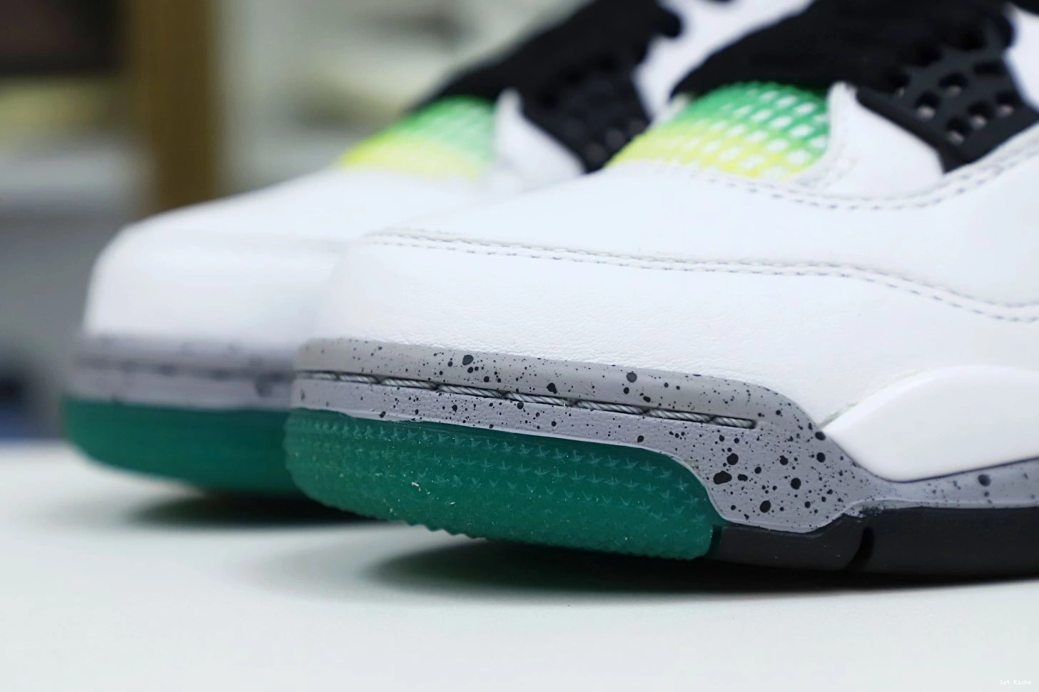 1st Kicks JORDAN AIR WMNS 4 'RAST RETRO EasyMatch Kimikick 1958 1205